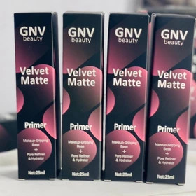 پرایمر مخملی gnv beauty مات کننده و پر کننده منافذ