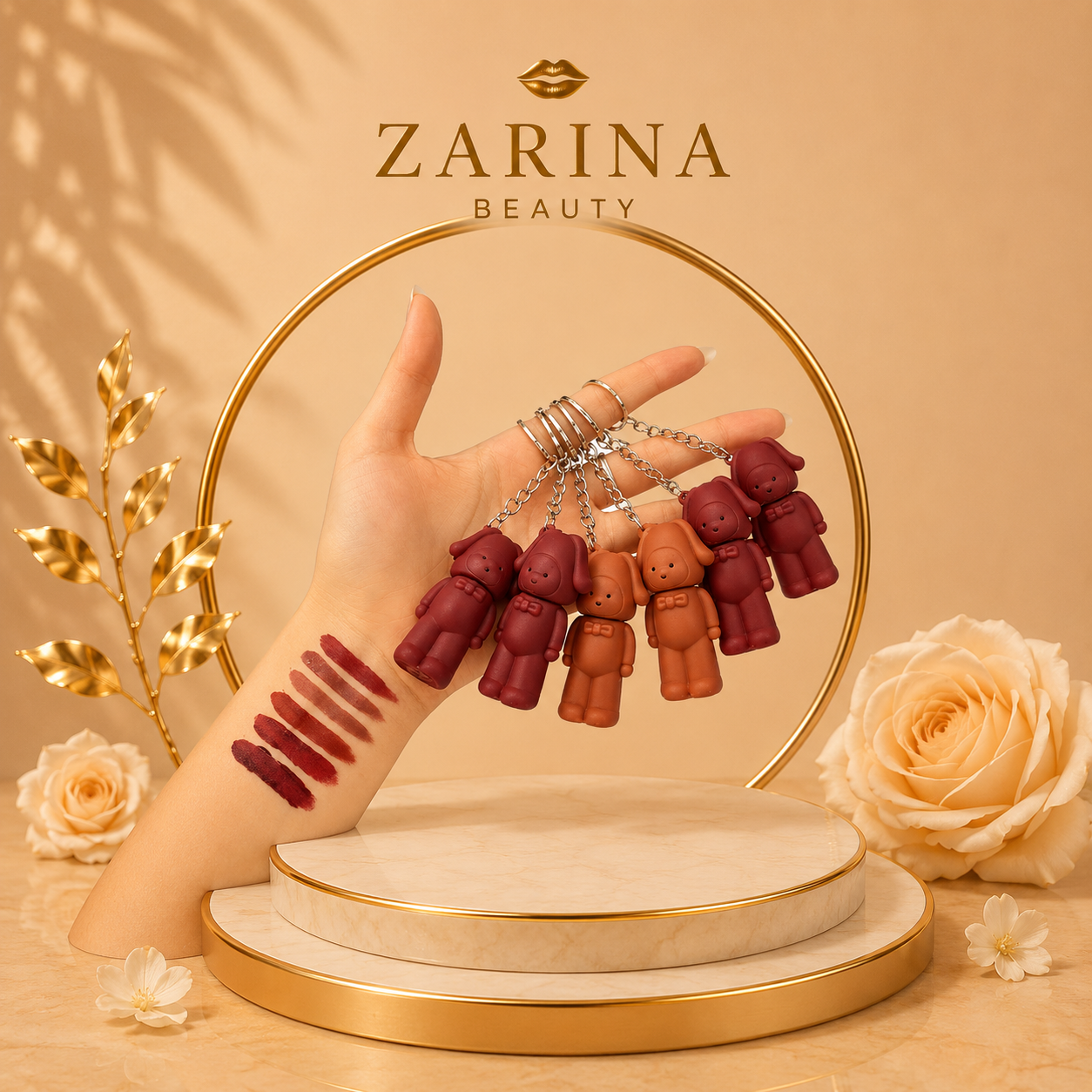 رژ خرسی مات و مخملی پینترستی پیگمنت بالا